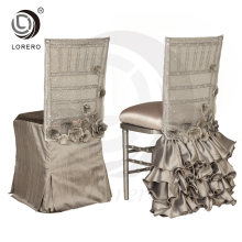 Wholesale Banquet Polyester Chair Cover Wedding Dinner Decoration for Chiavari Chair